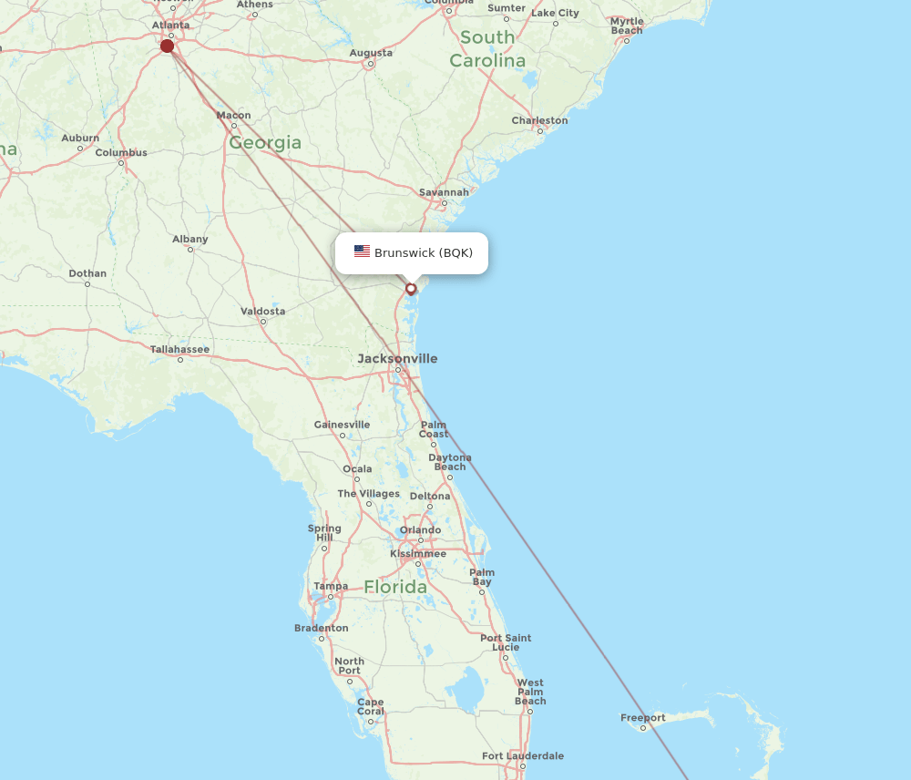 BQK-NAS flight routes
