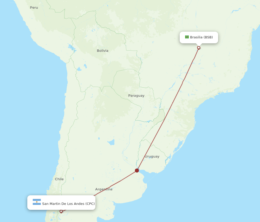 BSB-CPC flight routes