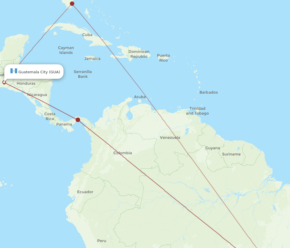 BSB-GUA flight routes