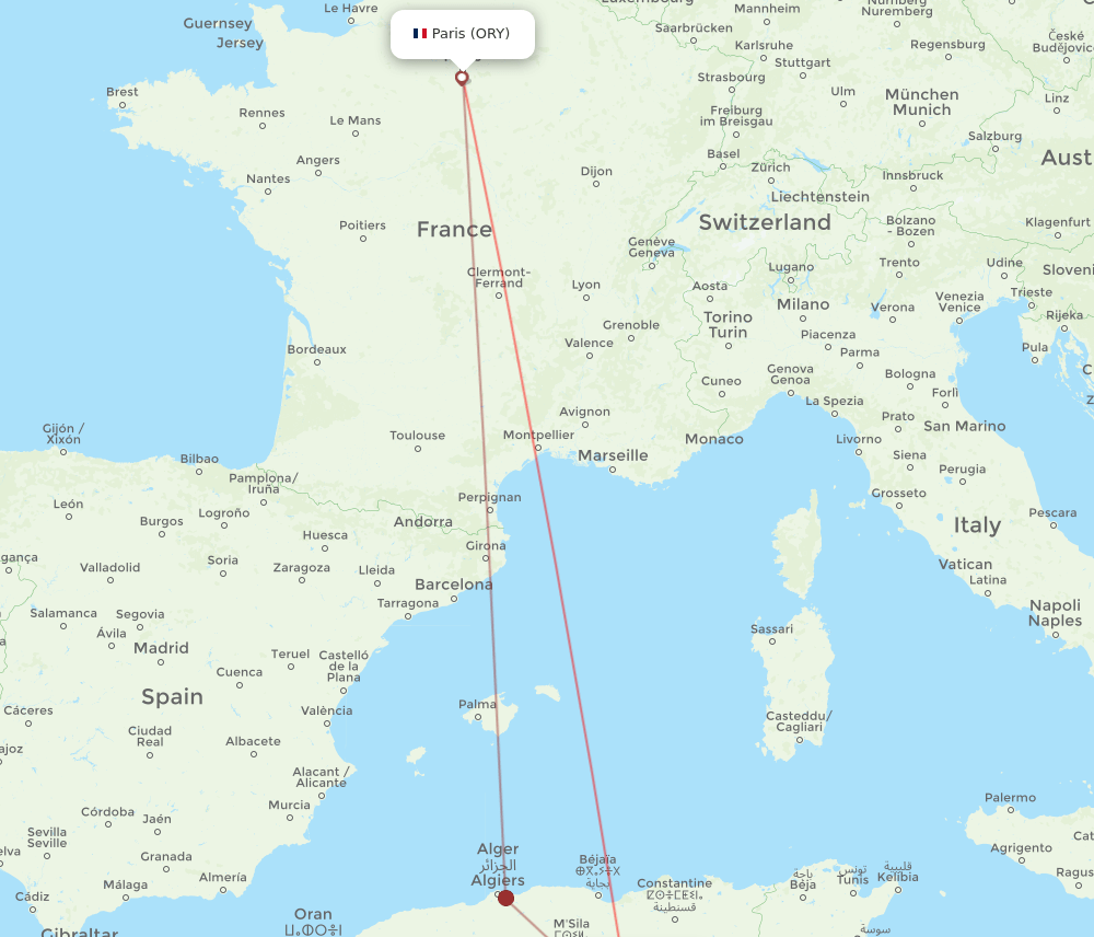BSK-ORY flight routes