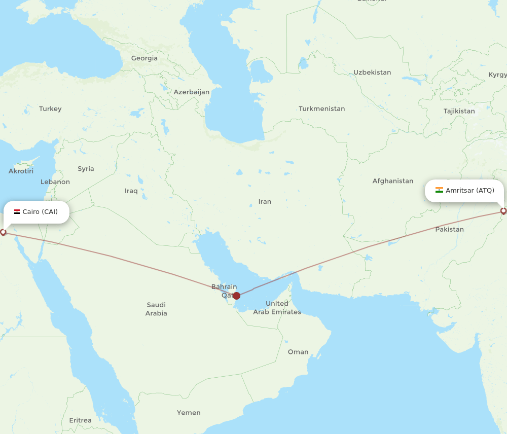 CAI-ATQ flight routes