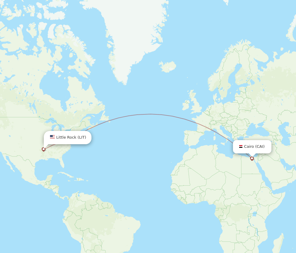 CAI-LIT flight routes