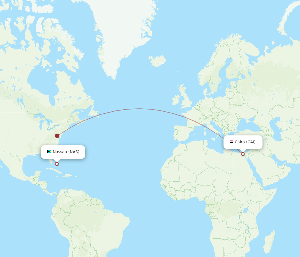 CAI-NAS flight routes