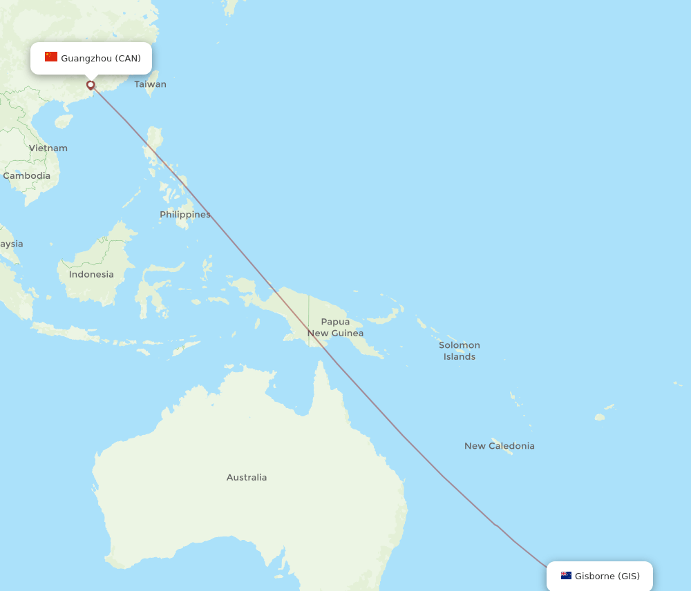 CAN-GIS flight routes