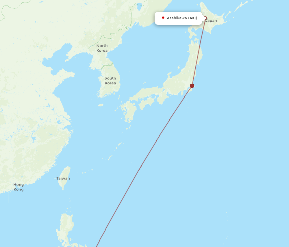 CEB-AKJ flight routes