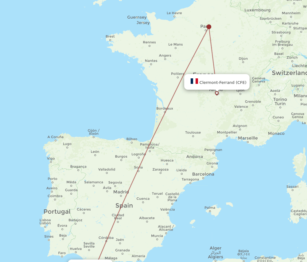 CFE-TNG flight routes