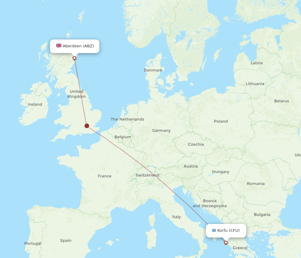 CFU-ABZ flight routes
