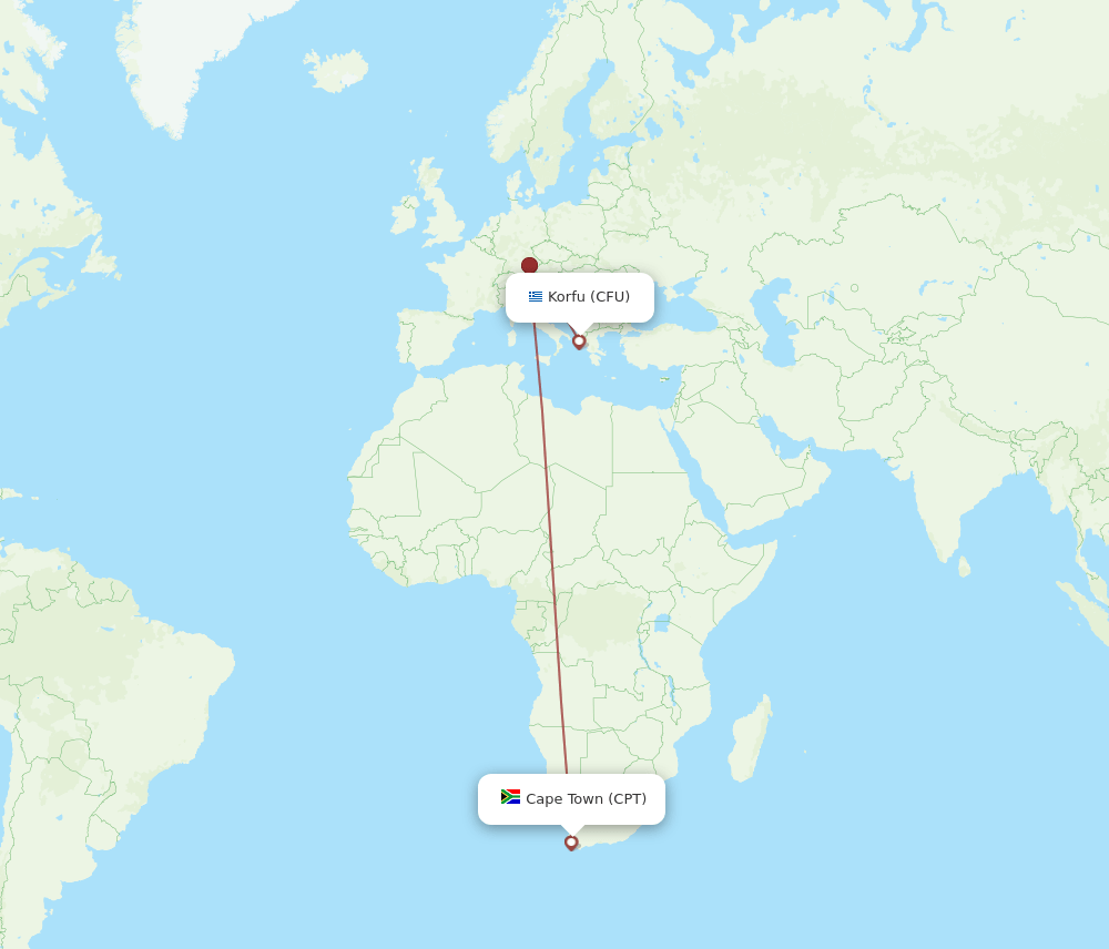 CFU-CPT flight routes