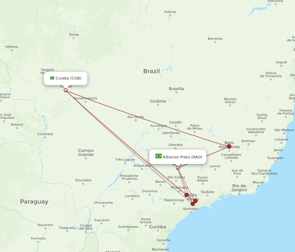 CGB-RAO flight routes