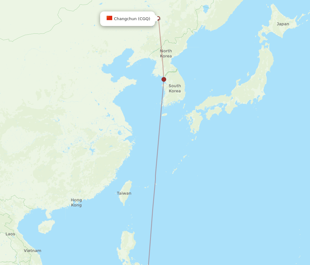 CGQ-CEB flight routes
