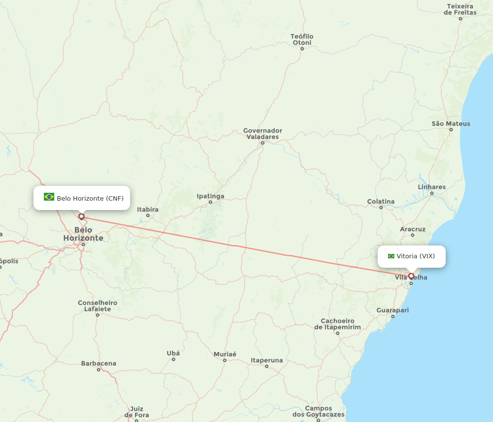CNF-VIX flight routes