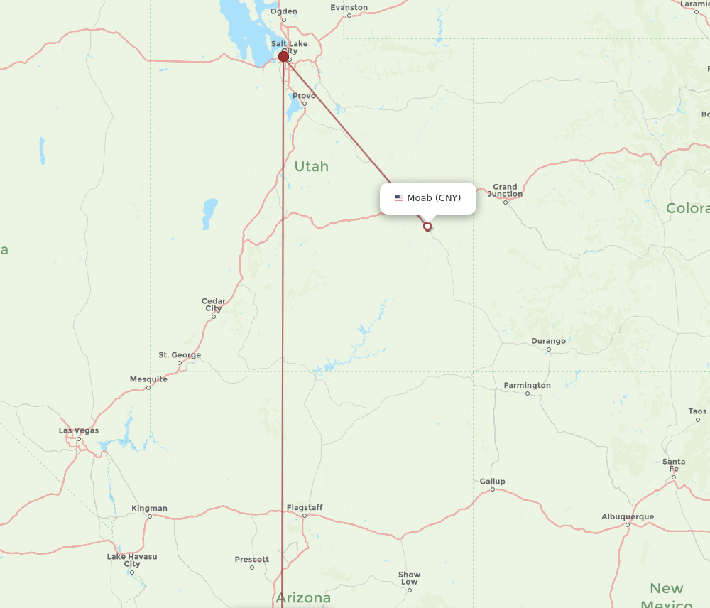 CNY to PHX flights and routes map