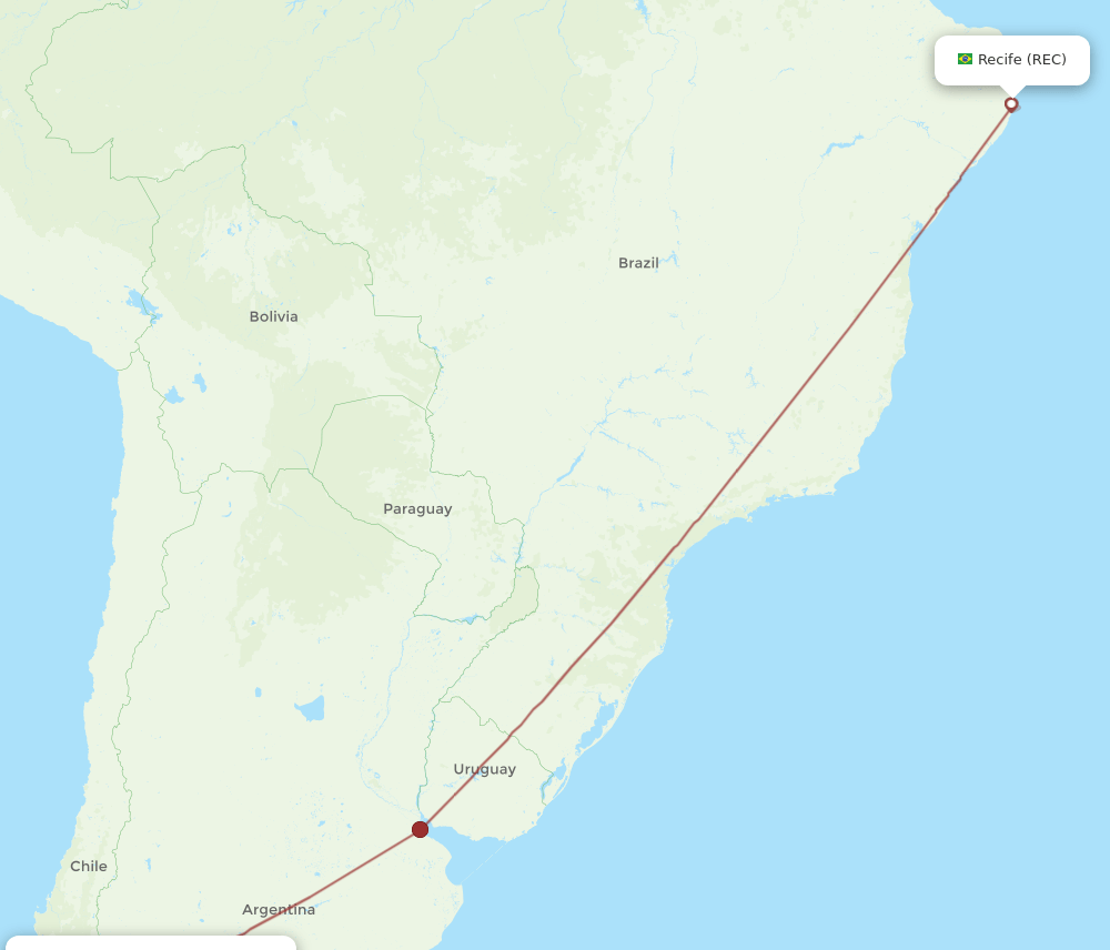 CPC-REC flight routes