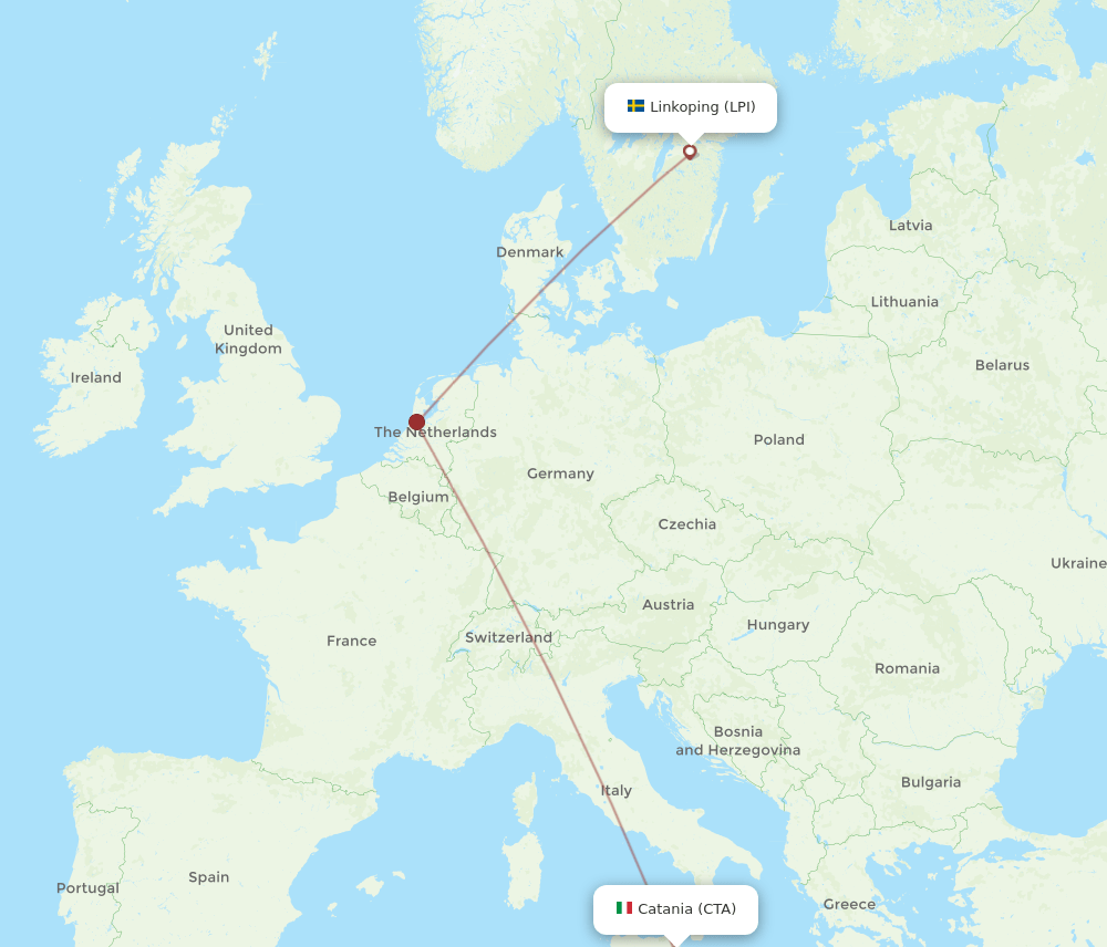 CTA-LPI flight routes