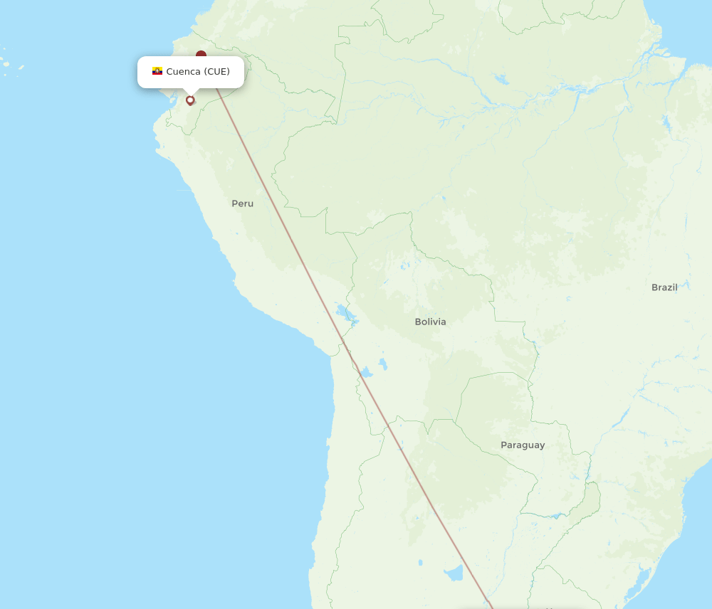 CUE-EZE flight routes