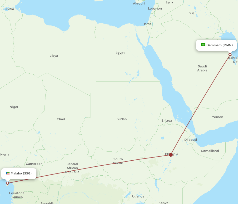 DMM-SSG flight routes