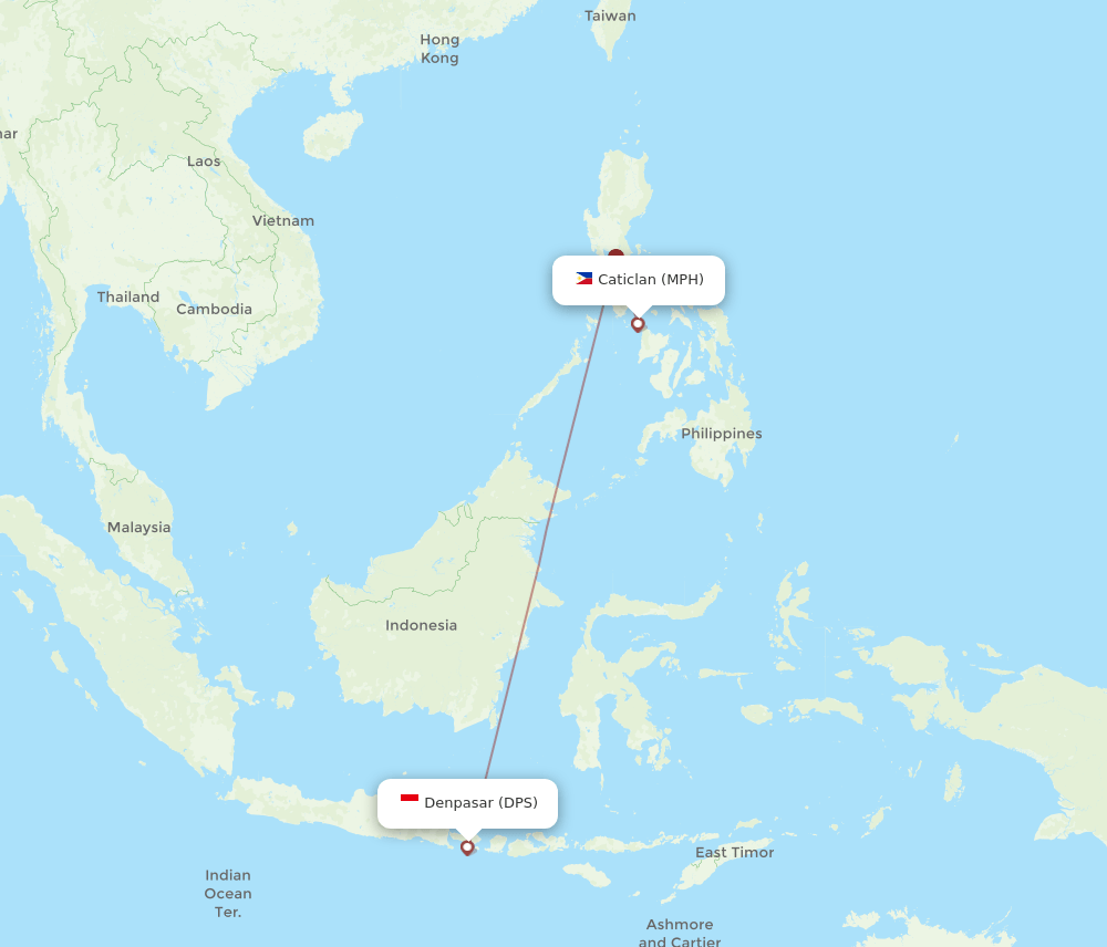 DPS-MPH flight routes