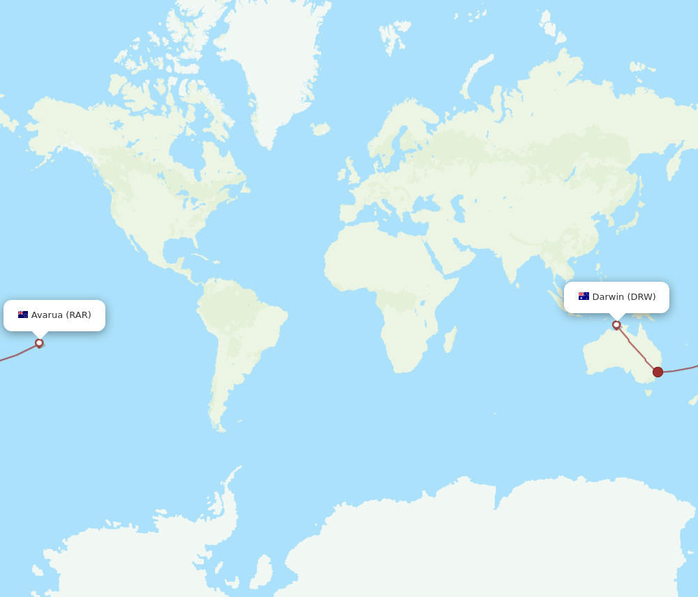 DRW-RAR flight routes