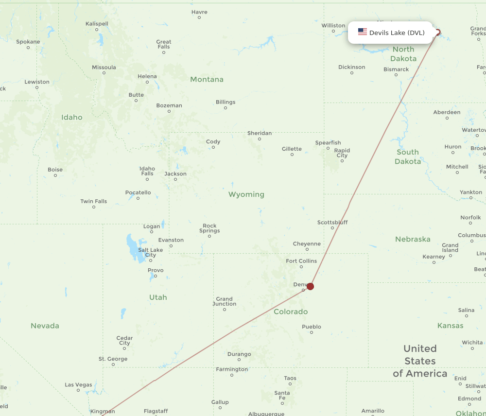 DVL-PSP flight routes