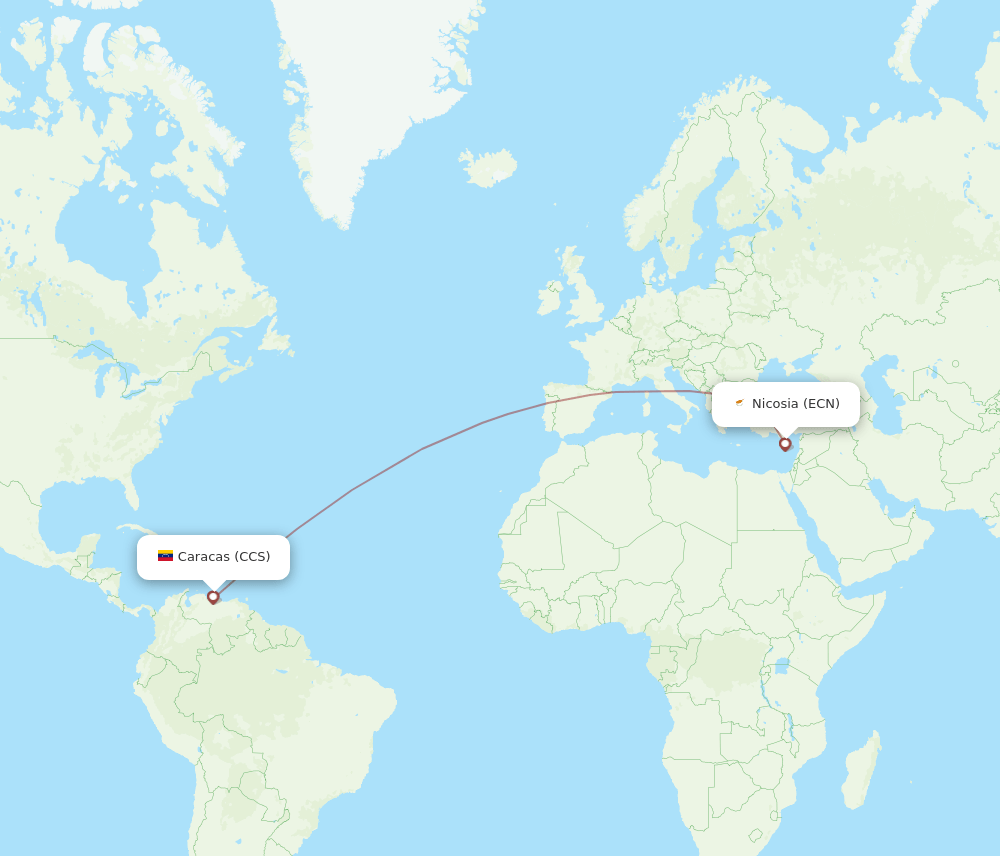 ECN-CCS flight routes