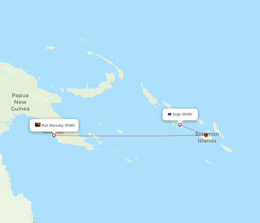 EGM-POM flight routes
