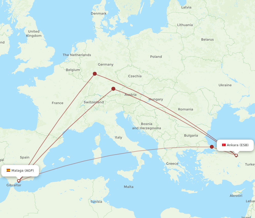 ESB-AGP flight routes