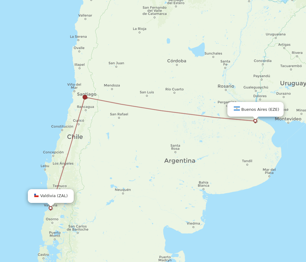 EZE-ZAL flight routes