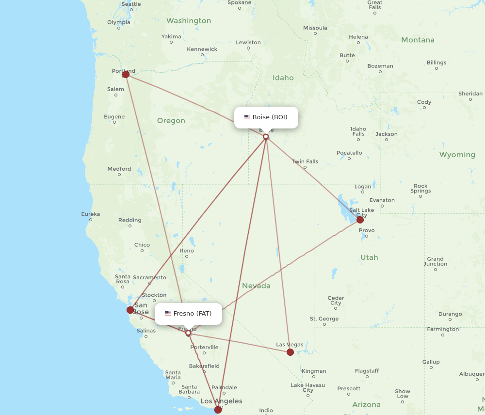 FAT-BOI flight routes