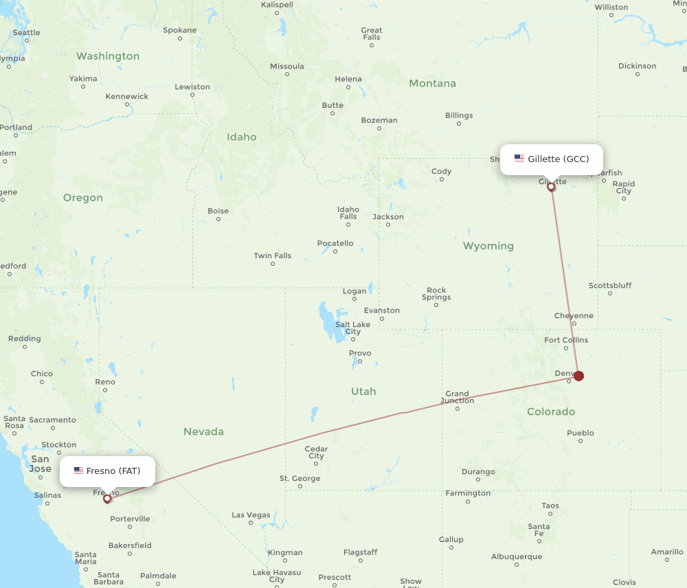 Flights From Fresno To New York Flights from Fresno to Gillette (FAT to GCC) – Airlines & Best Routes