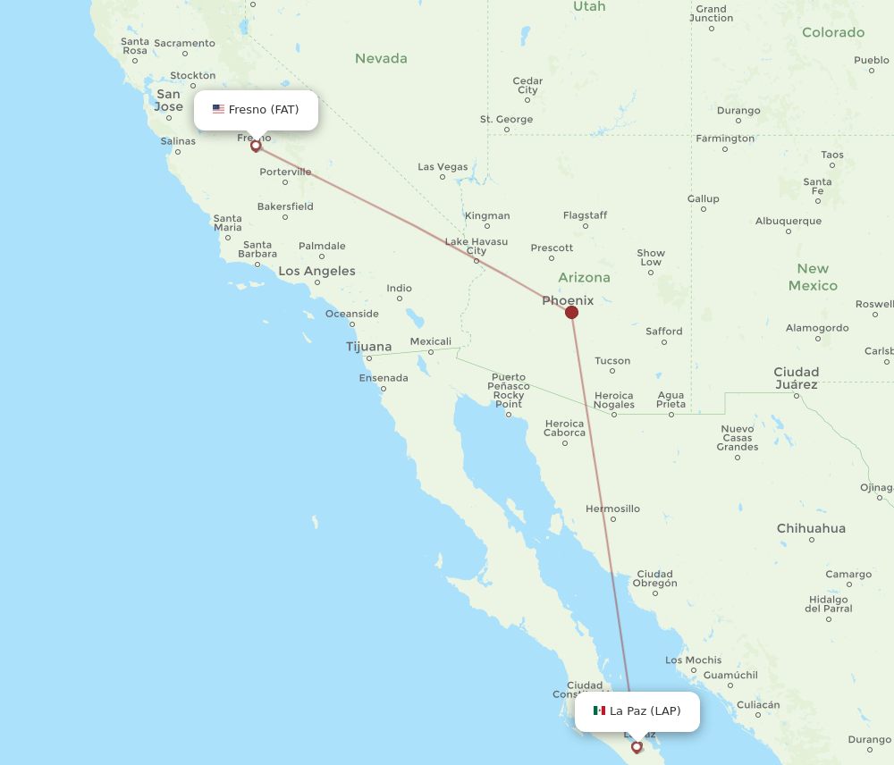FAT-LAP flight routes
