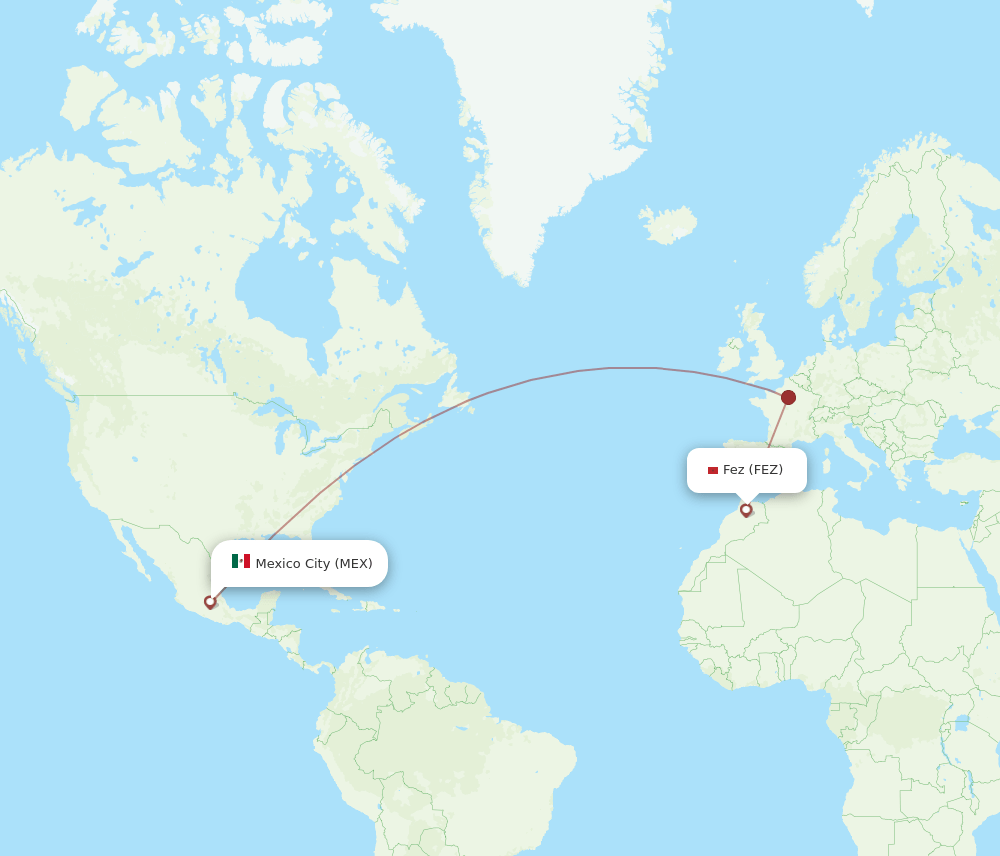 all-flight-routes-from-mexico-city-to-fes-mex-to-fez-flight-routes
