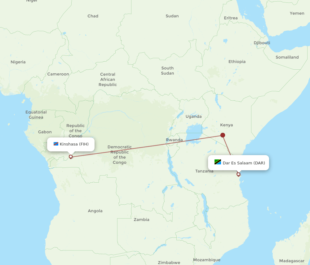 Flights From Bangkok To Dar Es Salaam Flights from Kinshasa to Dar Es Salaam (FIH to DAR) – Airlines & Best