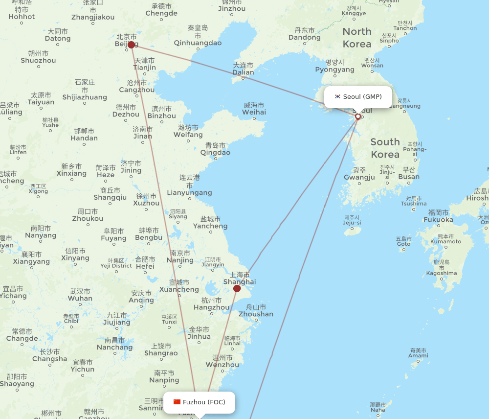 FOC-GMP flight routes