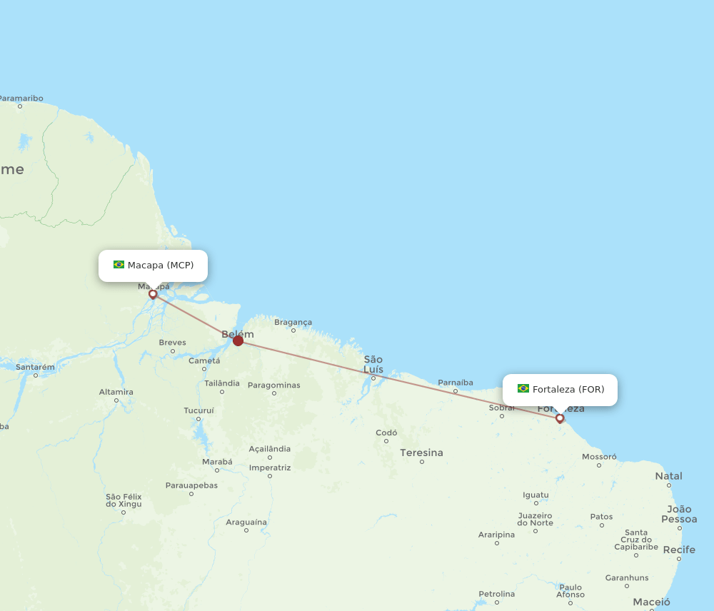 FOR-MCP flight routes