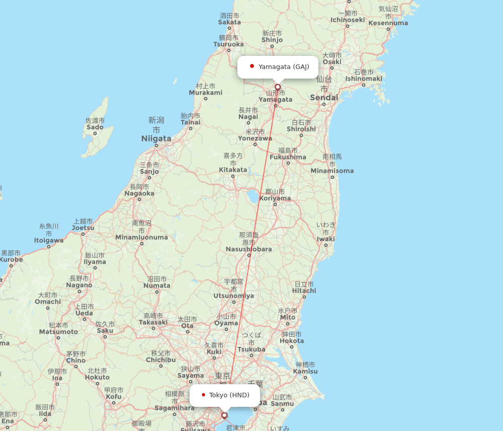 Flights From Tokyo To Yamagata HND To GAJ Flight Routes flights-from-tokyo-to-yamagata-hnd-to-gaj-flight-routes