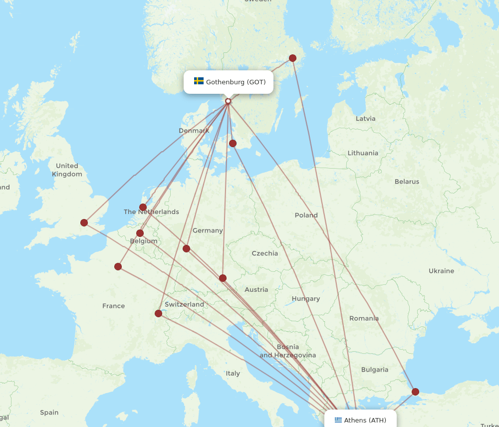 GOT-ATH flight routes