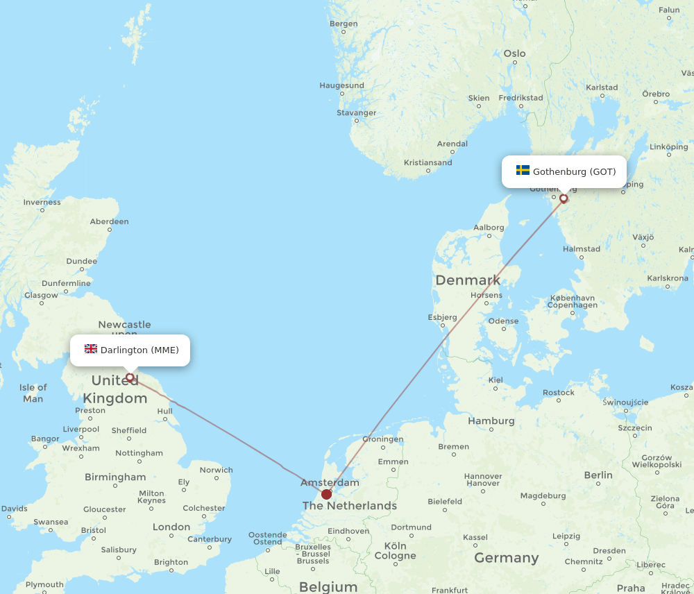 GOT-MME flight routes