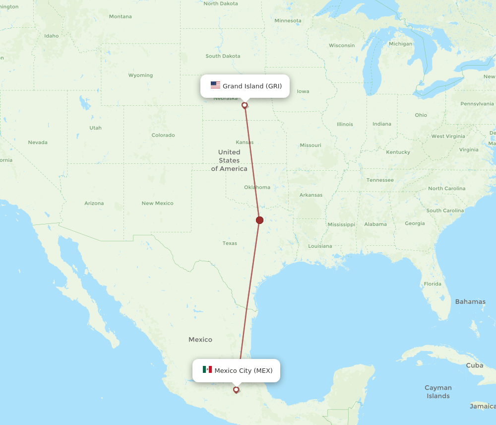 GRI-MEX flight routes