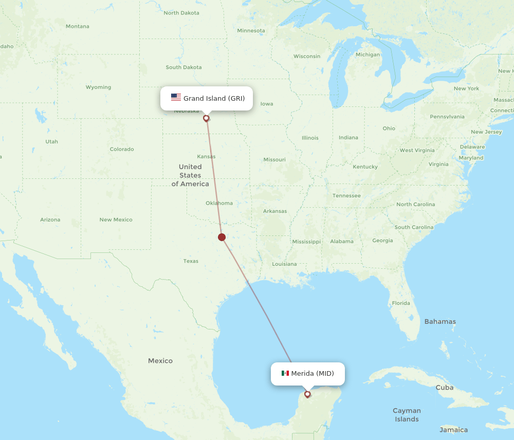 GRI-MID flight routes