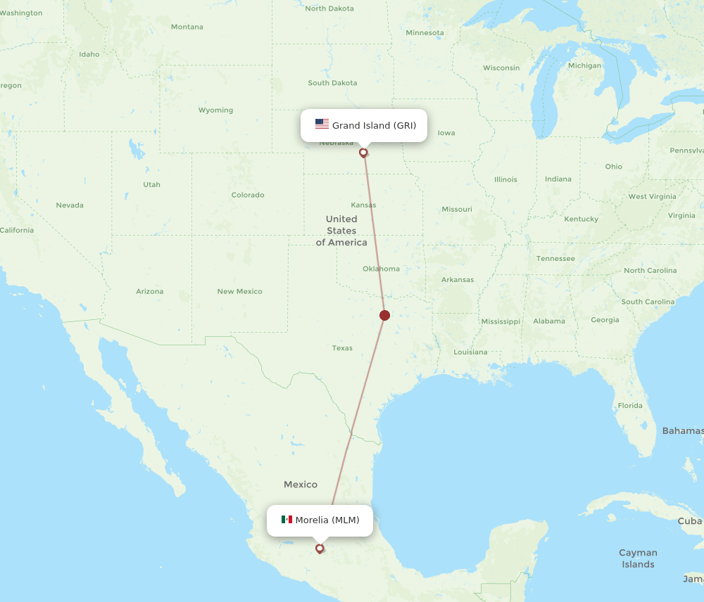 GRI-MLM flight routes