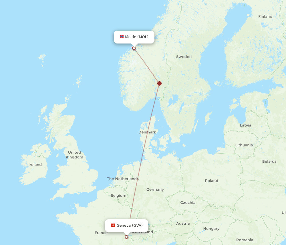 GVA-MOL flight routes