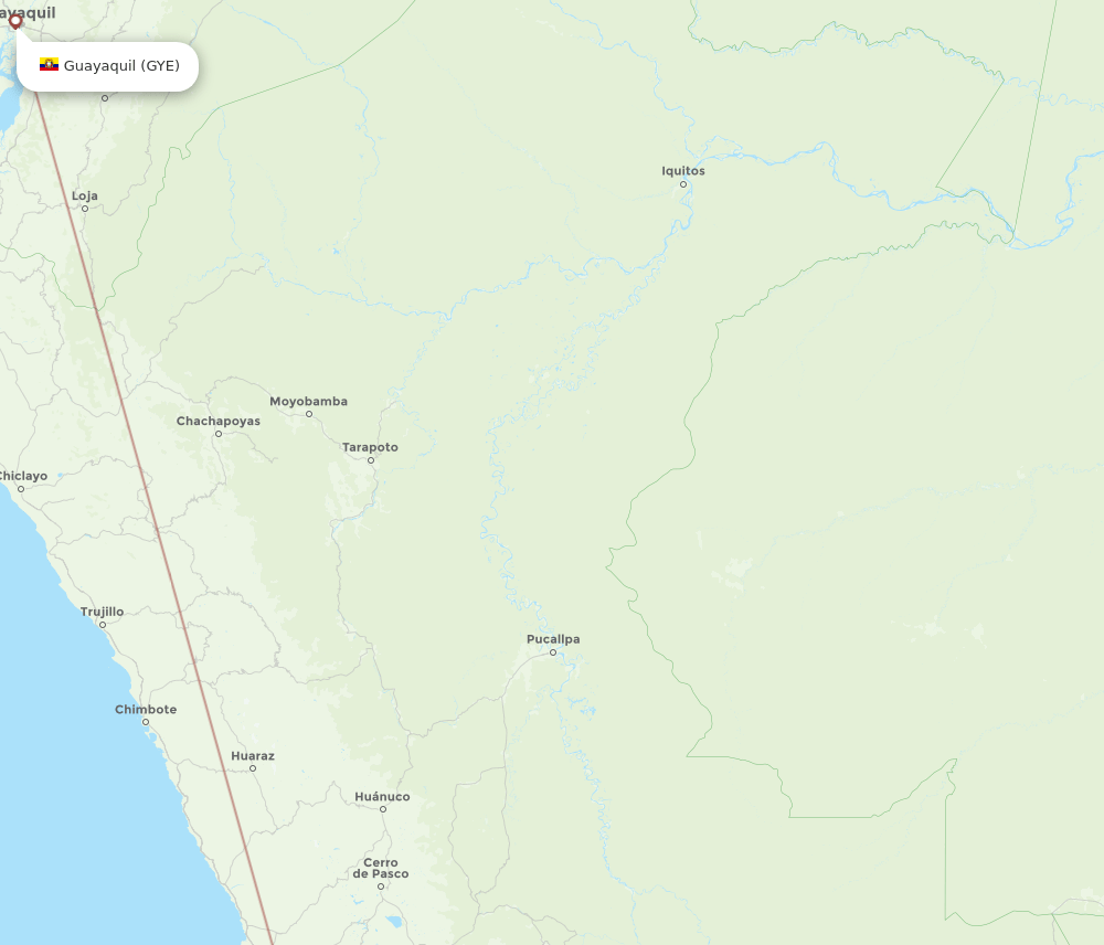 GYE-PEM flight routes