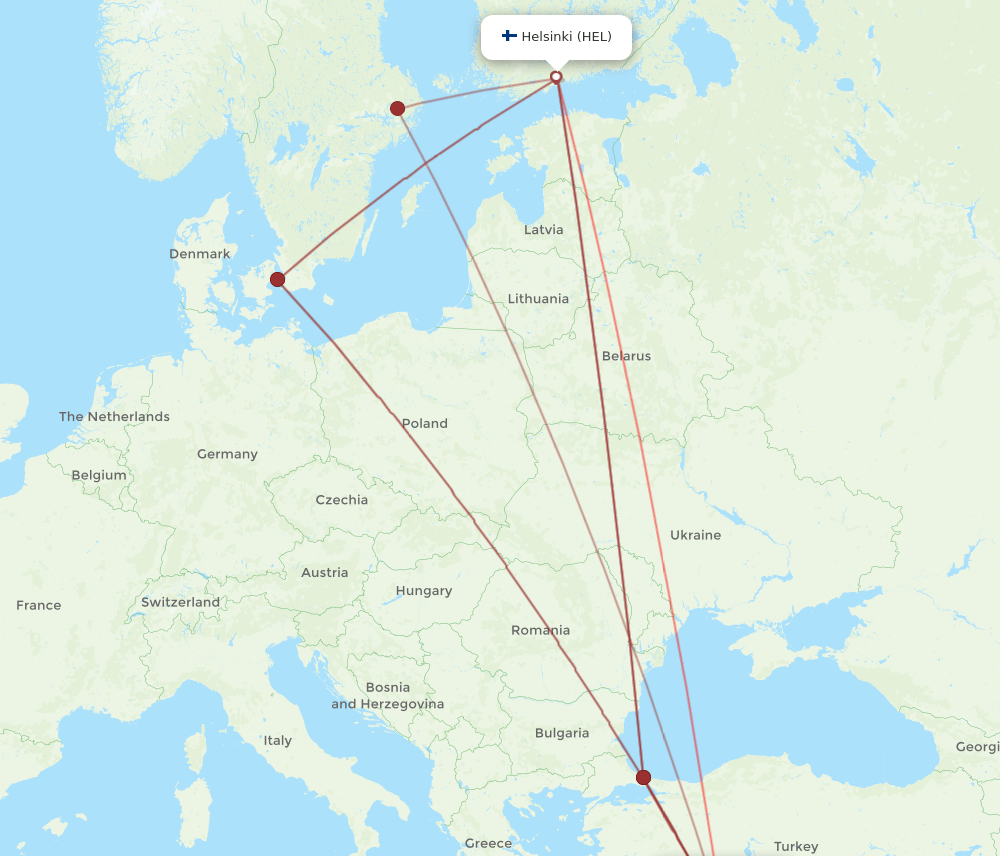 GZP-HEL flight routes