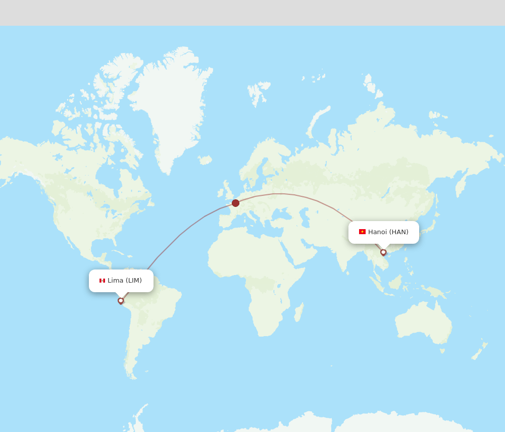 HAN-LIM flight routes