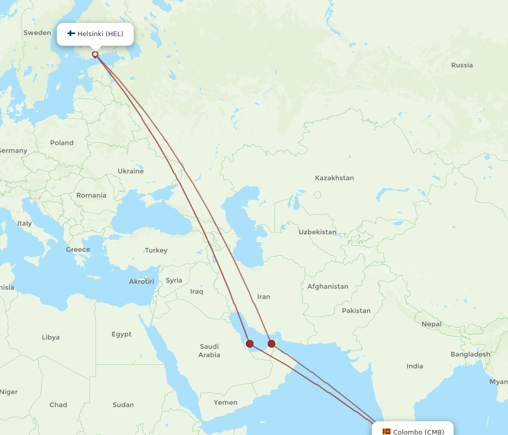 HEL-CMB flight routes