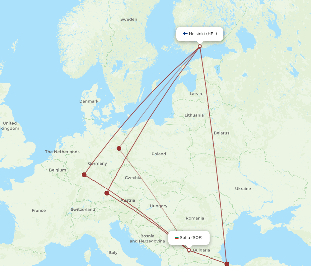 HEL-SOF flight routes