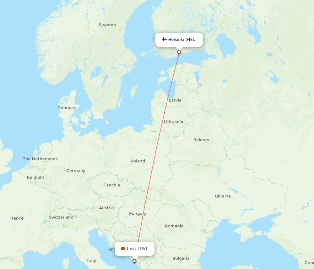HEL-TIV flight routes