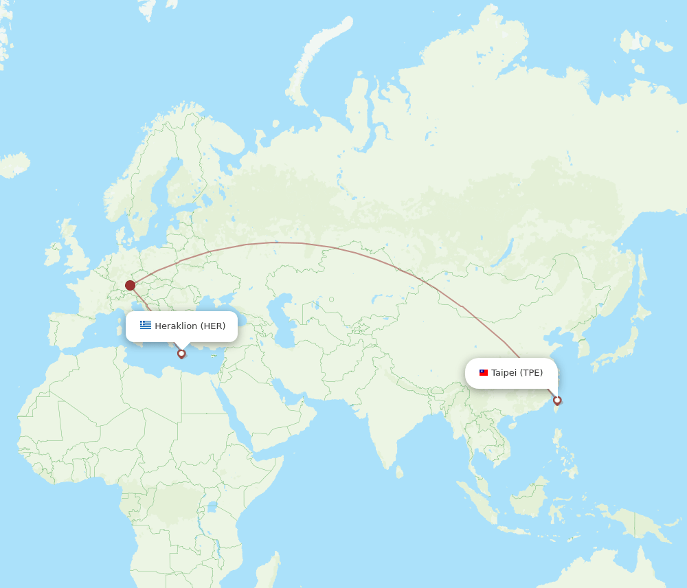 HER-TPE flight routes