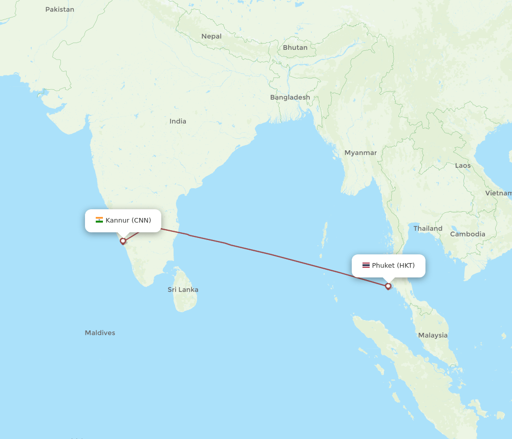 HKT-CNN flight routes