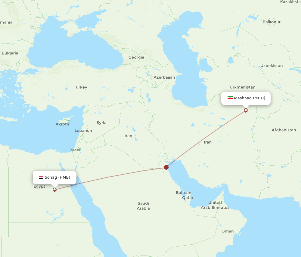 HMB-MHD flight routes